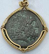 Load image into Gallery viewer, Ancient Coin of Zeus and Poseidon