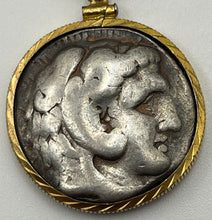 Load image into Gallery viewer, Alexander the Great Ancient Coin Pendant