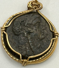Load image into Gallery viewer, Cleopatra and Zeus Ancient Coin