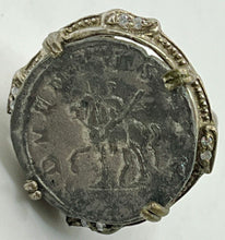 Load image into Gallery viewer, Ring with Coin of Emperor Severus
