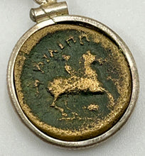 Load image into Gallery viewer, Apollo and Man on Horse Greek Coin