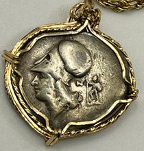 Load image into Gallery viewer, Athena, Nike and Pegasus Coin Pendant