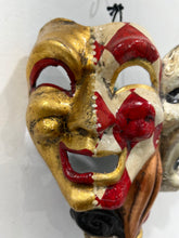 Load image into Gallery viewer, Tragicomedy Venetian Mask