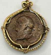 Load image into Gallery viewer, Emperor Vespasian Coin from area of Pompeii