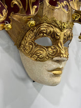 Load image into Gallery viewer, Jester Venetian Mask