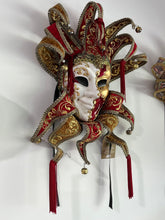 Load image into Gallery viewer, Ornate Joker Red Mask