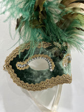 Load image into Gallery viewer, Feathered Venetian Mask