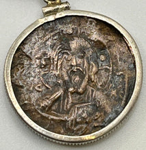 Load image into Gallery viewer, Ancient Coin of Jesus and Christian Cross