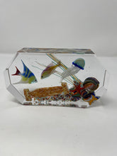 Load image into Gallery viewer, Paperweight Aquarium from Murano