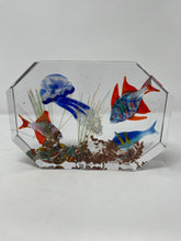 Load image into Gallery viewer, Murano Glass Aquarium by Costantini