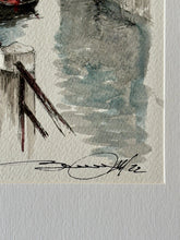 Load image into Gallery viewer, Venice and Gondola Watercolor Painting