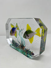 Load image into Gallery viewer, Murano Glass Aquarium by Costantini