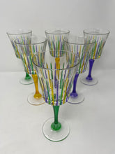Load image into Gallery viewer, Beautiful Venetian Wine Glasses