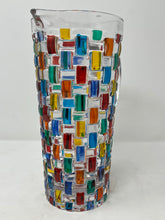 Load image into Gallery viewer, Venetian Glass Hand Painted Pitcher
