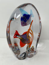 Load image into Gallery viewer, Beautiful Oval Murano Glass Aquarium