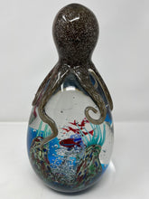 Load image into Gallery viewer, Large Murano Glass Aquarium with Octopus