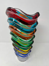 Load image into Gallery viewer, Fabulous Venetian Glass Centerpiece Vase