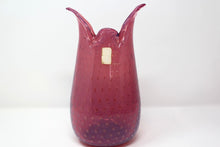 Load image into Gallery viewer, Vintage Bubble Vase by Fratelli Toso