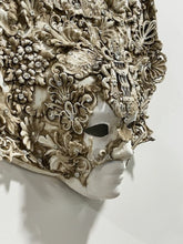 Load image into Gallery viewer, White Venetian Wall Mask