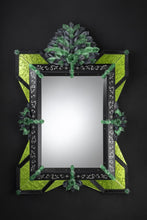 Load image into Gallery viewer, "Kinda" Venetian Mirror from Venice Glass Week