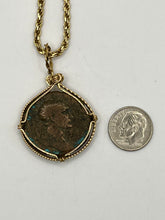 Load image into Gallery viewer, Emperor Trajan and Soldier Coin