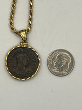 Load image into Gallery viewer, Emperor Aurelian Coin Pendant