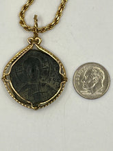 Load image into Gallery viewer, “King of Kings” Jesus Coin Pendant
