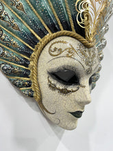 Load image into Gallery viewer, Beautiful Fan Style Venetian Mask