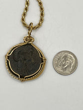 Load image into Gallery viewer, Cleopatra and Zeus Ancient Coin