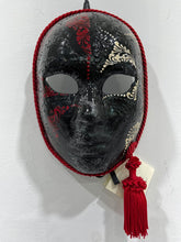 Load image into Gallery viewer, Black Painted Face Mask