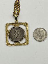 Load image into Gallery viewer, Ancient Parthian Coin with Custom 18K Bezel