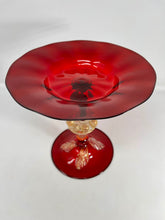 Load image into Gallery viewer, Vintage Murano Glass Compote
