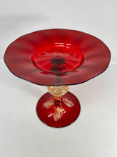 Load image into Gallery viewer, Vintage Murano Glass Compote
