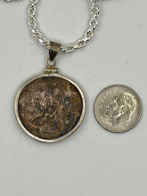 Load image into Gallery viewer, Ancient Coin of Jesus and Christian Cross