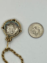 Load image into Gallery viewer, Roman Gladiators in Battle Coin Pendant