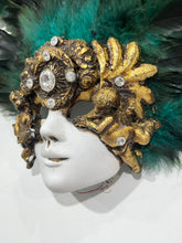 Load image into Gallery viewer, Ceramic Mask with Swarovski Crystals