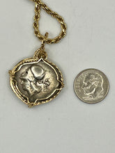 Load image into Gallery viewer, Athena, Nike and Pegasus Coin Pendant