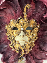 Load image into Gallery viewer, Incredible Ostrich-feathered Mask