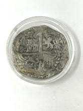 Load image into Gallery viewer, Very Rare Atocha 8 Reale Coin in Display Case Circa 1620 Grade 2