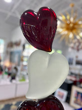Load image into Gallery viewer, Three Hearts Murano Sculpture by A. Barbaro