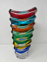 Load image into Gallery viewer, Fabulous Venetian Glass Centerpiece Vase