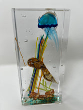 Load image into Gallery viewer, Murano Glass Paperweight Aquarium