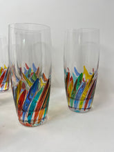 Load image into Gallery viewer, Set of 6 Venetian Water Glasses