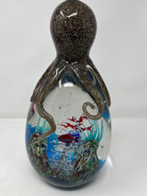 Load image into Gallery viewer, Large Murano Glass Aquarium with Octopus