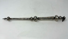 Load image into Gallery viewer, Extremely Rare Antique Silver Torah Pointer Dated 1844 with Gemstones
