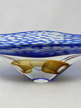 Load image into Gallery viewer, Murano Glass Centerpiece with Etched Finish