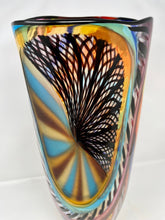 Load image into Gallery viewer, Murano Glass Vase by Glass Master Schiavon