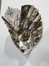 Load image into Gallery viewer, Arlecchino Patterned Fan Mask