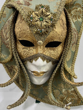 Load image into Gallery viewer, Stunning Fabric and Mache Mask