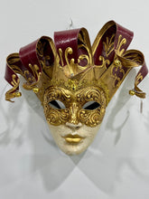 Load image into Gallery viewer, Jester Venetian Mask